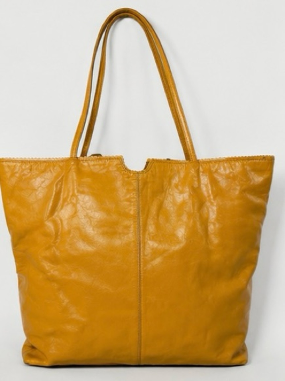 Latico Honey Yellow Leather Tote Bag